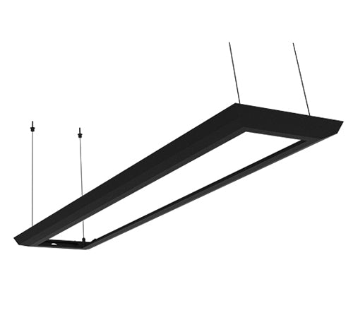 ÉCLAIRAGE - REEFLED RAMPE SUSPENDUE 180X26, AQUA 180-205CM NOIR
